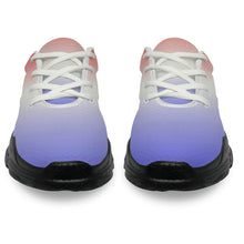 Load image into Gallery viewer, Ti Amo I love you - Exclusive Brand - Gradient Red White Blue -  Men&#39;s Chunky Shoes
