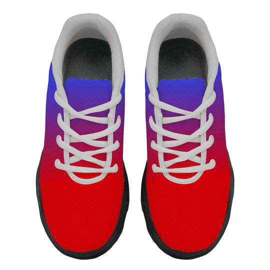 Ti Amo I love you - Exclusive Brand - Gradient Blue & Red -  Men's Chunky Shoes - Sizes 5-14