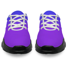 Load image into Gallery viewer, Ti Amo I love you - Exclusive Brand - Gradient Royal Blue &amp; Purple Heart -  Men&#39;s Chunky Shoes
