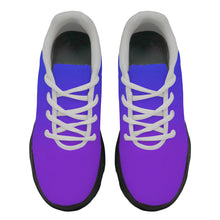 Load image into Gallery viewer, Ti Amo I love you - Exclusive Brand - Gradient Royal Blue &amp; Purple Heart -  Men&#39;s Chunky Shoes
