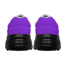 Load image into Gallery viewer, Ti Amo I love you - Exclusive Brand - Gradient Purple Heart &amp; Royal Blue - Men&#39;s Chunky Shoes
