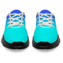 Load image into Gallery viewer, Ti Amo I love you - Exclusive Brand - Gradient Royal Blue &amp; Aqua / Cyan - Men&#39;s Chunky Shoes
