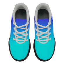 Load image into Gallery viewer, Ti Amo I love you - Exclusive Brand - Gradient Royal Blue &amp; Aqua / Cyan - Men&#39;s Chunky Shoes
