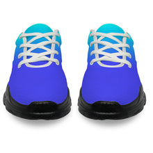 Load image into Gallery viewer, Ti Amo I love you - Exclusive Brand  - Gradient Royal Blue &amp; Bright Turquoise - Men&#39;s Chunky Shoes
