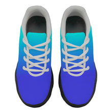 Load image into Gallery viewer, Ti Amo I love you - Exclusive Brand  - Gradient Royal Blue &amp; Bright Turquoise - Men&#39;s Chunky Shoes
