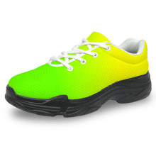 Load image into Gallery viewer, Ti Amo I love you - Exclusive Brand - Gradient Turbo &amp; Bright Green - Men&#39;s Chunky Shoes
