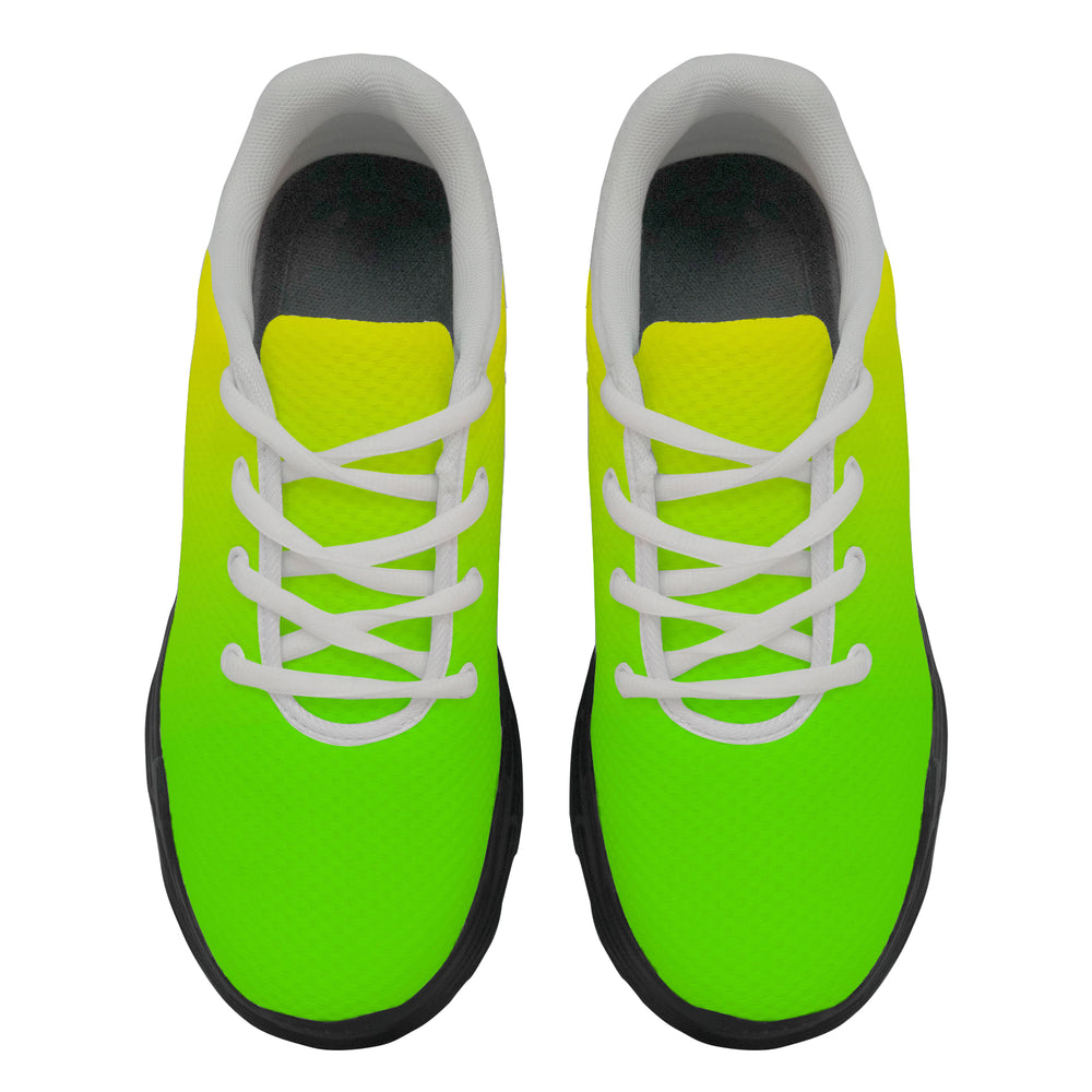 Ti Amo I love you - Exclusive Brand - Gradient Turbo & Bright Green - Men's Chunky Shoes - Sizes 5-14