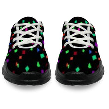 Load image into Gallery viewer, Ti Amo I love you - Exclusive Brand - Black with Colorful Confetti - Men&#39;s Chunky Shoes
