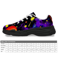 Load image into Gallery viewer, Ti Amo I love you - Exclusive Brand - Planets &amp; Stars - Men&#39;s Chunky Shoes
