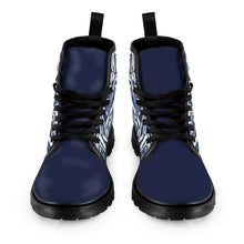 Load image into Gallery viewer, Ti Amo I love you - Exclusive brand - Men&#39;s Lace-Up Canvas Boots - Black Soles
