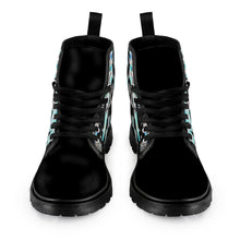 Load image into Gallery viewer, Ti Amo I love you - Exclusive brand - Men&#39;s Lace-Up Canvas Boots - Black Soles
