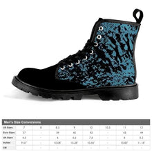 Load image into Gallery viewer, Ti Amo I love you - Exclusive brand - Men&#39;s Lace-Up Canvas Boots - Black Soles
