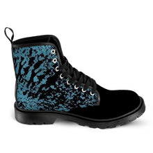 Load image into Gallery viewer, Ti Amo I love you - Exclusive brand - Men&#39;s Lace-Up Canvas Boots - Black Soles
