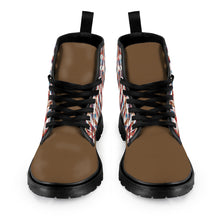 Load image into Gallery viewer, Ti Amo I love you - Exclusive brand - Men&#39;s Lace-Up Canvas Boots - Black Soles
