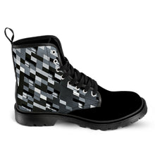 Load image into Gallery viewer, Ti Amo I love you - Exclusive brand - Men&#39;s Lace-Up Canvas Boots - Black Soles
