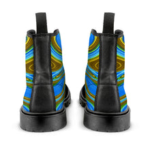 Load image into Gallery viewer, Ti Amo I love you - Exclusive brand - Men&#39;s Lace-Up Canvas Boots - Black Soles
