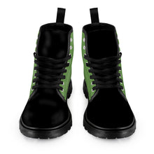 Load image into Gallery viewer, Ti Amo I love you - Exclusive brand - Men&#39;s Lace-Up Canvas Boots - Black Soles
