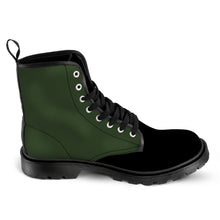 Load image into Gallery viewer, Ti Amo I love you - Exclusive brand - Men&#39;s Lace-Up Canvas Boots - Black Soles
