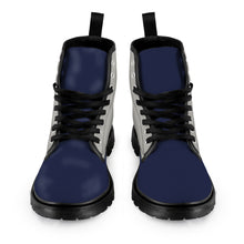 Load image into Gallery viewer, Ti Amo I love you - Exclusive Brand - Men&#39;s Lace-Up Canvas Boots - Black Soles
