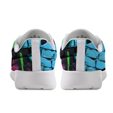 Load image into Gallery viewer, Ti Amo I love you - Exclusive Brand  - Multi-Color Brick Pattern - Men&#39;s Athletic Shoes
