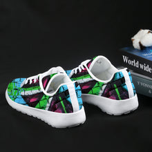 Load image into Gallery viewer, Ti Amo I love you - Exclusive Brand  - Multi-Color Brick Pattern - Men&#39;s Athletic Shoes
