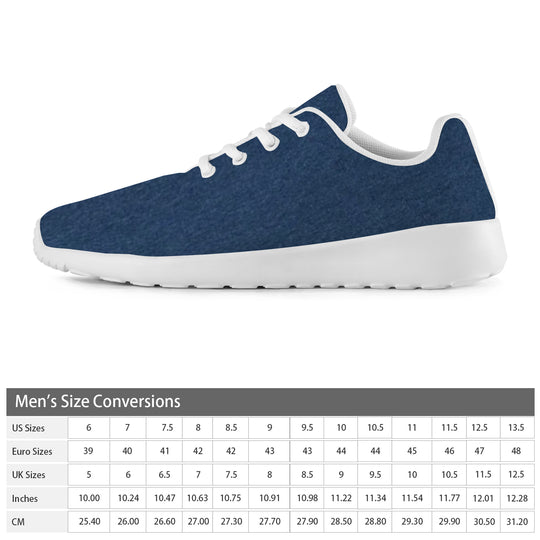 Ti Amo I love you - Exclusive Brand - Men's Breathable Sneakers - Sizes  6- 13.5