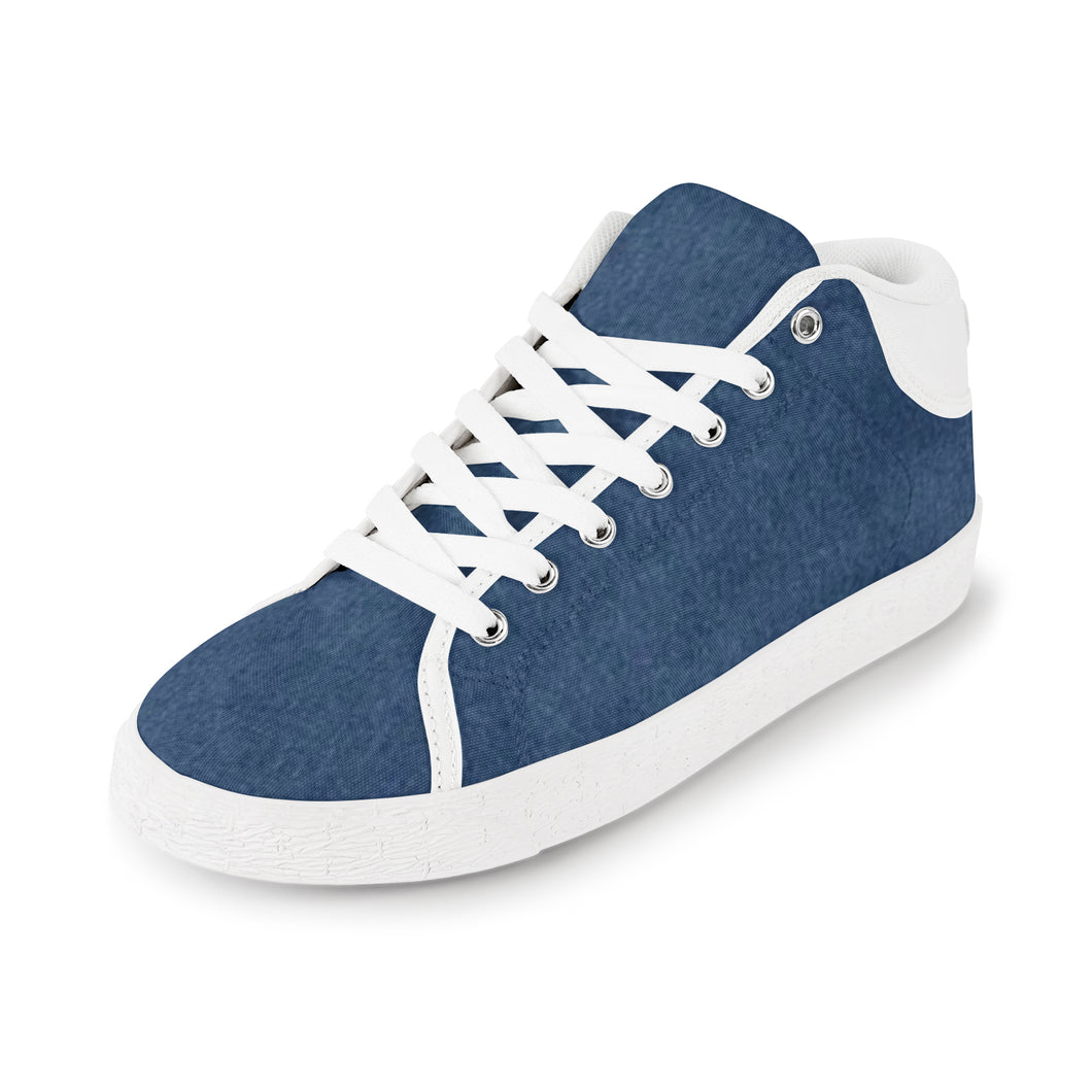 Ti Amo I love you - Exclusive Brand - Denim - Men's Chukka Canvas Shoes