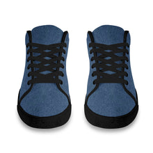 Load image into Gallery viewer, Ti Amo I love you - Exclusive Brand - Denim - Men&#39;s Chukka Canvas Shoes
