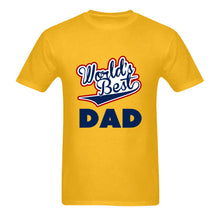 Load image into Gallery viewer, Ti Amo I love you - Exclusive Brand - WORLD&#39;S BEST DAD -  Mens - Gildan Softstyle T-Shirt - 64000
