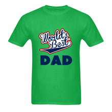 Load image into Gallery viewer, Ti Amo I love you - Exclusive Brand - WORLD&#39;S BEST DAD -  Mens - Gildan Softstyle T-Shirt - 64000
