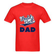 Load image into Gallery viewer, Ti Amo I love you - Exclusive Brand - WORLD&#39;S BEST DAD -  Mens - Gildan Softstyle T-Shirt - 64000
