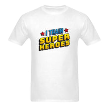 Load image into Gallery viewer, Ti Amo I love you - Exclusive Brand  - I TRAIN SUPER HEROS - Mens - Gildan Softstyle T-Shirt - 64000
