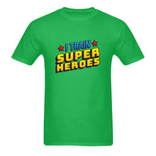 Load image into Gallery viewer, Ti Amo I love you - Exclusive Brand  - I TRAIN SUPER HEROS - Mens - Gildan Softstyle T-Shirt - 64000
