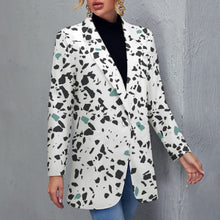 Load image into Gallery viewer, Ti Amo I love you - Exclusive Brand - Womens Suit Blazer Jacket
