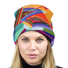 Load image into Gallery viewer, Ti Amo I love you - Exclusive Brand  - Unisex Colorful Geometrical Pattern - Knit Hat
