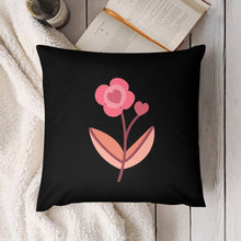 Load image into Gallery viewer, Ti Amo I love you - Exclusive Brand - 9 Colors - 7 Sizes - Flower Plush Pillow Case
