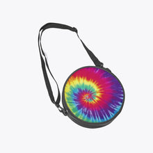 Load image into Gallery viewer, Ti Amo I love you - Exclusive Brand  - Rainbow Tie-Dye - Round Satchel Bag
