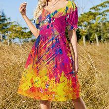 Load image into Gallery viewer, Ti Amo I love you - Exclusive Brand - Sweetheart Dress - Sizes 2XS-6XL
