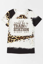 Load image into Gallery viewer, COULD BE A TRAIN STATION KINDA DAY Round Neck T-Shirt
