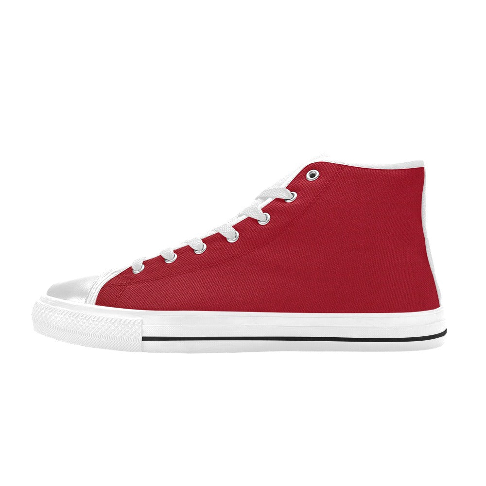 Ti Amo I love you - Exclusive Brand  - Men's High Top Canvas Shoes - Sizes 6-14