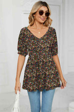 Load image into Gallery viewer, V-Neck Babydoll Blouse
