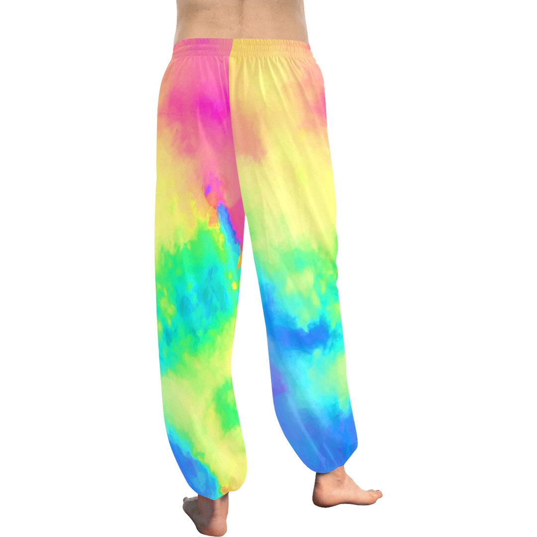 Ti Amo I love you  - Exclusive Brand  - Colorful Hippie Design - Women's Harem Pants