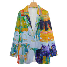 Load image into Gallery viewer, Ti Amo I love you - Exclusive Brand - Womens Suit Blazer Jacket
