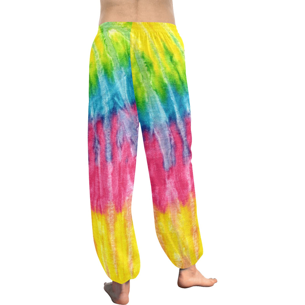 Ti Amo I love you - Exclusive Brand - Viking, Sushi, Golden Dream & Cabaret - Tie-Dye - Women's Hippie Harem Pants - Sizes XS-2XL
