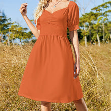 Load image into Gallery viewer, Ti Amo I love - Exclusive Brand - Colors Womens Fall Solid Colors - Sweetheart Dress
