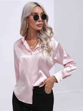 Load image into Gallery viewer, 9 Colors - Collared Neck Buttoned Long Sleeve Shirt
