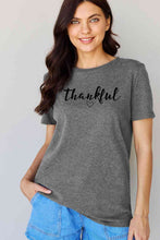 Load image into Gallery viewer, Simply Love Full Size THANKFUL Graphic T-Shirt
