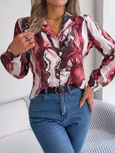 Load image into Gallery viewer, 5 Colors - Printed Button Up Long Sleeve Shirt
