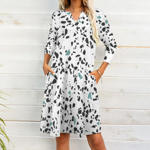 Load image into Gallery viewer, Ti Amo I love you - Exclusive Brand - 7-Point Long Sleeved Dress
