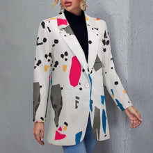 Load image into Gallery viewer, Ti Amo I love you - Exclusive Brand - Womens Suit Blazer Jacket - 2XS-2XL
